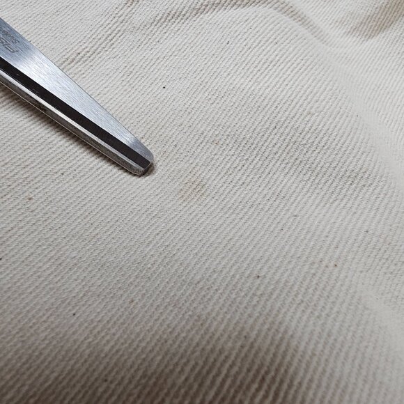 Shaina Mote Boy Trouser Cream Ivory Crop Pants Cotton Stretch Minimal *Flaws 8 - Picture 6 of 11